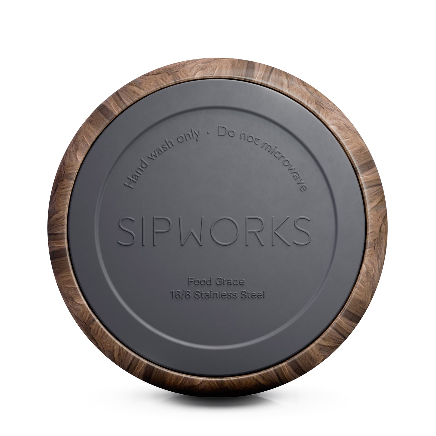 Sipworks Insulated Dog Bowl 32oz | Mahogany