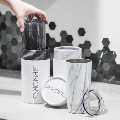 Sipworks Coffee Tumbler 20oz | Aquamarine