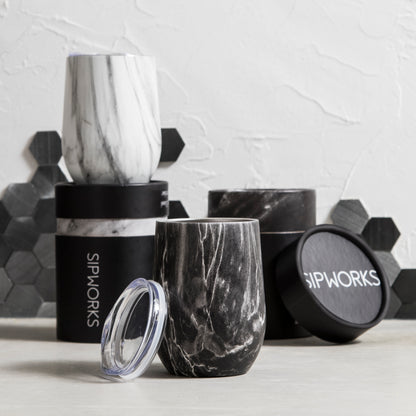 Sipworks Wine Tumbler 14oz | Arctic White