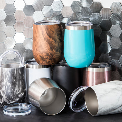 Sipworks Wine Tumbler 14oz | Aquamarine